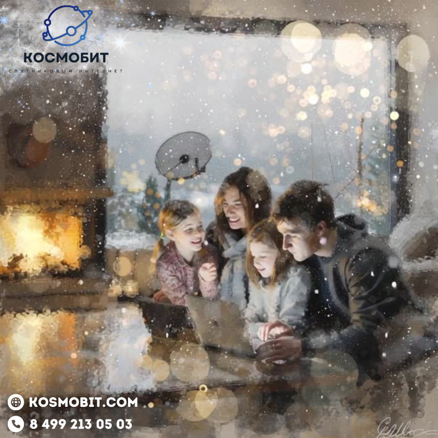 Свобода и автономность со спутниковым интернетом