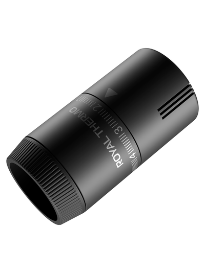 Термоголовка жидкостная Royal Thermo Design М30х1,5 (черный)