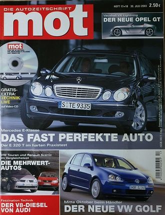 Mot Magazine July 2003, Иностранные журналы об автомобилях и аэрографии, Intpressshop