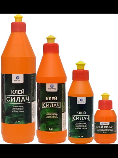 Клей полимерный универ. "Силач" 0, 4л( 35)