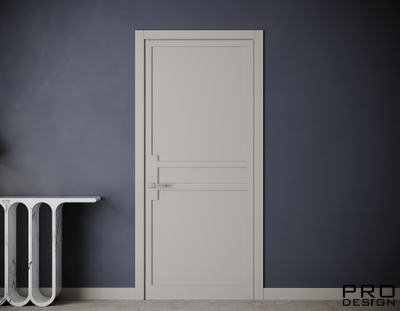 Межкомнатные двери Archi Line Горизонт высота 2400 мм, ширина 1100 мм, каркас 42 мм наружного открывания