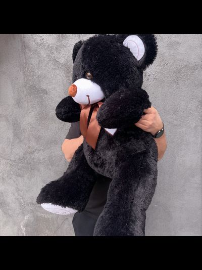 Плюшевый медведь 120 см черный Феликс
