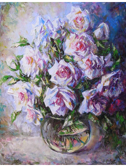 Картина белый танец