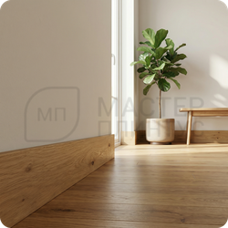Плинтус МДФ TeckWood 80х10х2150 мм. Дуб гоби