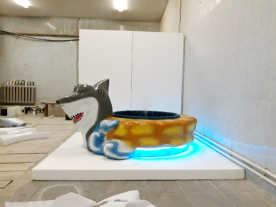 Призовой аттракцион «Акула-рыбалочка»