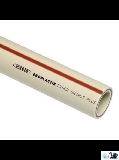 Труба Ekoplastik Fiber Basalt Plus STRFB040TRCT D 40 мм PP-RCT S 3,2 Полипропиленовая
