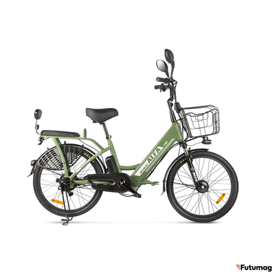 Электровелосипед Gelbert ALFA 1 ST зеленый