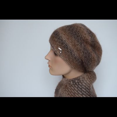 Берет Vizio 201 коричневый