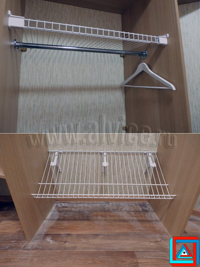 Шкаф встроенный - стенка с непрямыми углами