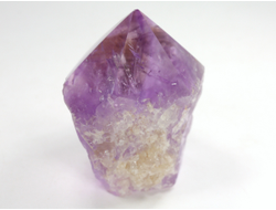 Аметист, аметрин, кристалл полированный со спиленным основанием, Бразилия (59*51*40 мм, 135 г) №37668