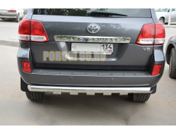 Защита заднего бампера G d76 для Toyota Land Cruiser 200 (2007-2012)