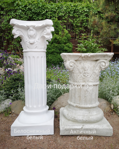 Колонна античная 73*27*27см   5,6кг  полистоун  Россия 4949/013098*