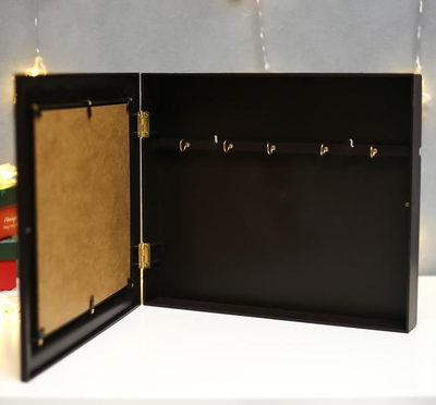 Ключница-шкатулка "Новогодний Городок" 26,5х31,5х4,5 см