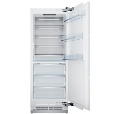 Встраиваемая холодильная камера Kuppersbusch FKFX 9800.0i - E с дверью из нержавеющей стали