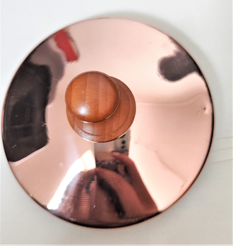 Медный чайник 2,5 л с деревянной ручкой Португалия (CopperCrafts) арт. У-7517