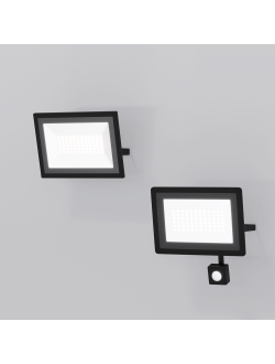 Прожектор Flood 4000К 50Вт IP 65, FL001-L50B4K