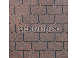 Гибкая черепица Docke pie standart крона коричневый