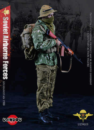 Советский десантник в Афганистане - КОЛЛЕКЦИОННАЯ ФИГУРКА 1/6 SOVIET AIRBORNE TROOPS VDV IN AFGHANISTAN (UD9019) - UJINDOU