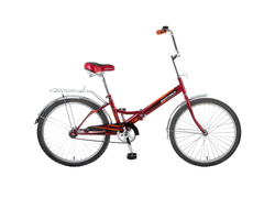 Novatrack 24" (складной) (красный)