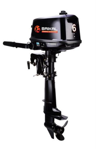 Лодочные моторы BAIKAL 6 HP купить оптом и в розницу от официального дилера