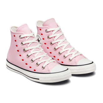 Кеды Converse Chuck 70 Embroidered Lips Pink розовые женские