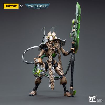 Повелитель Некронов (Warhammer 40k) - КОЛЛЕКЦИОННАЯ ФИГУРКА 1/18 Necrons Szarekhan Dynasty Overlord (JT4133) - JOYTOY