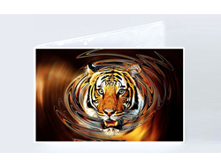 Обложка на зачётную книжку год Тигра №6