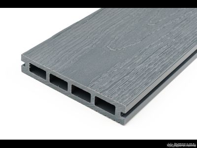 Террасная доска МПК 3D-Фактура 18мм Серый