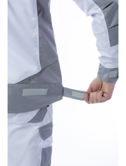 Куртка BRODEKS KS 202 цв. белый/серый