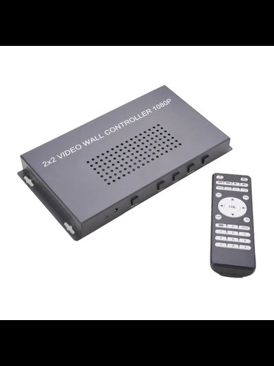 DE/VT-VWHD1 (usb) Контроллер видеостены 2x2, пульт управления. Вход HDMI и USB