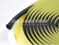 Герметик Hot Black жесткий (полный аналог NHK), черный (рулон)