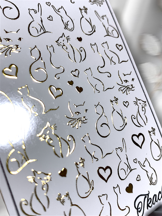 Слайдер-дизайн MilliArt Nails Металл MTL-284