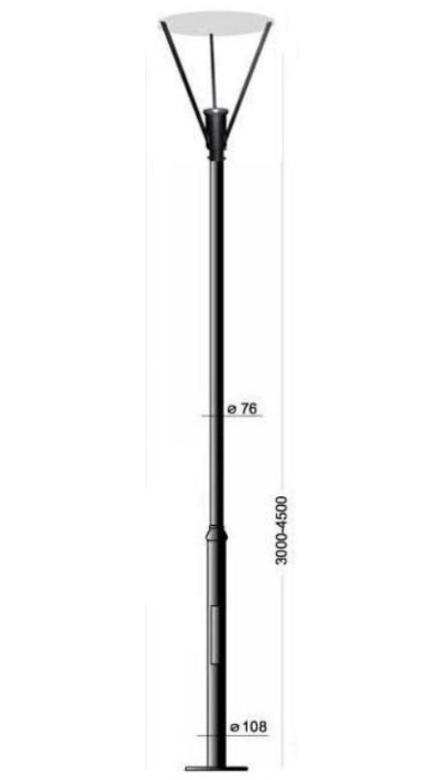 ПАРКОВЫЙ СВЕТИЛЬНИК СТРИТ-32  LED-50W