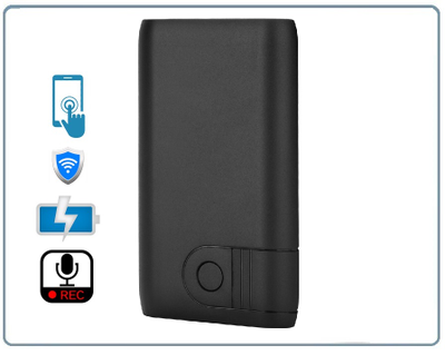 DE/AR6 Wi-Fi аудио диктофон, встроенный регистратор, доступ с мобильного (CamSC Pro), Непрерывная запись - режим - 3,5 дня. Режим А - 5 месяцев, Режим В до 9 месяцев.