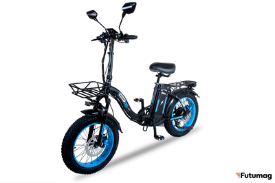 Электровелосипед Minako F11 PRO 20 (Синий)