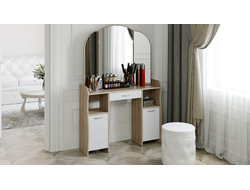 Стол туалетный София Т2 Дуб сонома/Белый