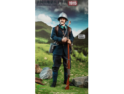 Французский альпийский стрелок 1915 г - Коллекционная ФИГУРКА 1/6 France Chasseurs Alpins in Vosges 1915 (QOM-1041) - QORANGE QOTOYS
