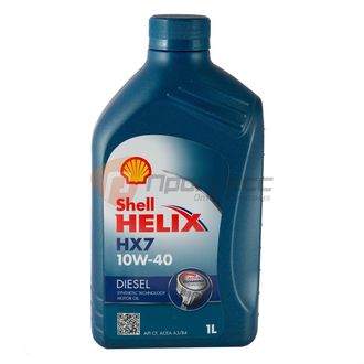 Масло моторное SHELL Helix HX7 Diesel (Helix Plus) 10W40 1л п/синт.