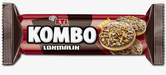 печенье eti kombo шоколадное с кокосовой стружкой, 84 гр