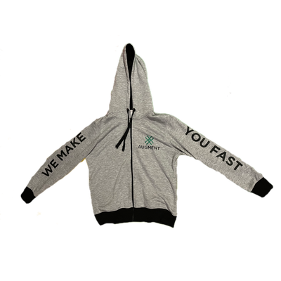 Фирменная толстовка Augment серая S