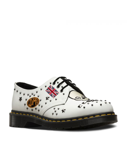 Полуботинки Dr. Martens 1461 Rock & Roll белые в Самаре
