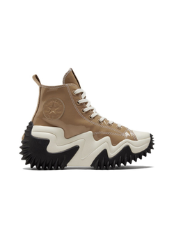 Кеды Converse Run Star Motion бежевые высокие 171423C фото оригинал