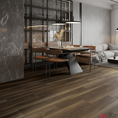 Кварцвиниловая плитка Art East Tile Premium Пекан Алегро 152-2 42 класс толщина 2.5 мм с фаской клеевая 3.82 м2