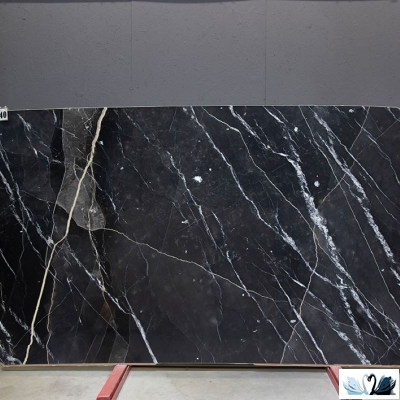 Керамогранит FMAX Black Gold 6mm glossy 120x270 см черный