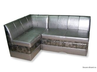 Кухонный Угловой диван "Форум-8Д" (механизм трансформации "Дельфин") (4 категория)