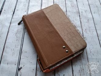 Кожаный органайзер для документов, органайзер для поездок, холдер для документов, сумка под документ