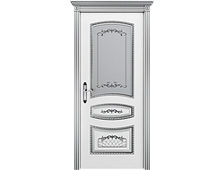 Соната   в цвете  белая эмаль со стеклом