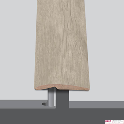Профиль переходной Haro Дуб Бергамо Серебряно-Серый 411525, 0,9 м