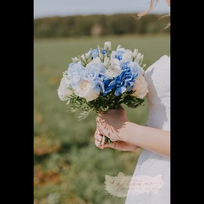 Букет невесты &amp; Бутоньерка № 1358