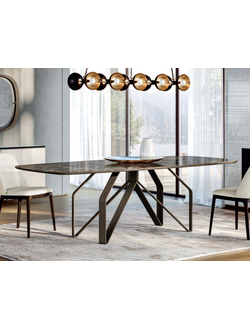 СТОЛ ПРЯМОУГОЛЬНЫЙ ATTICO DARDO (L200*P110*H75) АРТ. AT107/200 GIORGIOCASA